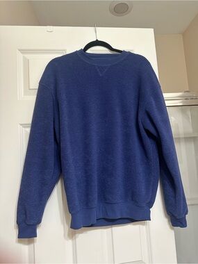 bolle Men's Navy Blue Crewneck Sweatshirt